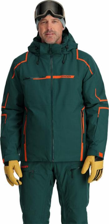 Spyder Mens Titan Ski Jacket Cypress Green XL Lyžiarska bunda