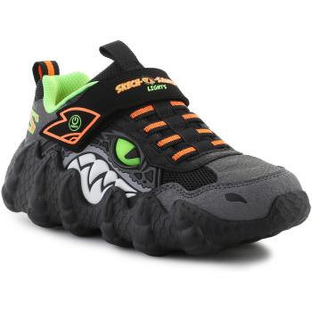 Skechers  Skech-O-Saurus - Rapid-Dino 400112L-BKLM Black/Lime  Sandále Viacfarebná