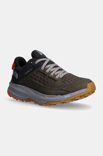 Topánky The North Face Vectiv Exploris 2 Futurelight Leather pánske, zelená farba, NF0A7W4Z79K1