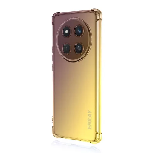 ENKAY GRADIENT Ochranný kryt pre Honor Magic7 Lite 5G PURPLE GOLD