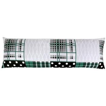Bellatex obliečka – Náhradný manžel vankúš 50 × 145 cm 90/623 – zelený patchwork (7929)