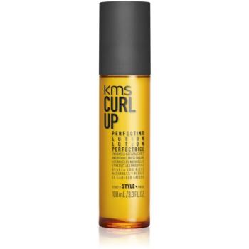 KMS Curl Up Perfecting Lotion stylingové mlieko pre vlnité a kučeravé vlasy 100 ml