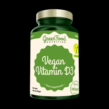 GREENFOOD NUTRITION Vegan Vitamin D3, 90 kapsúl