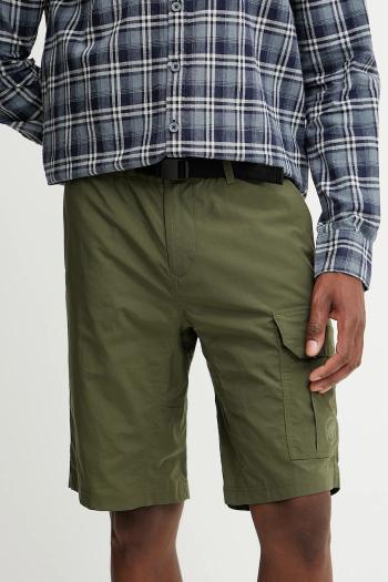 Turistické šortky Mammut zelená farba, 1023-00980