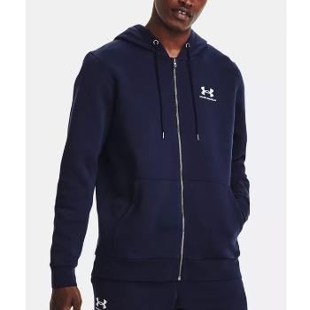 Under Armour UA Essential Fleece FZ Hood-NVY - L