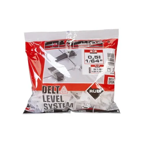 Rubi Delta spony 0,5 mm leveling system 100 ks R3929