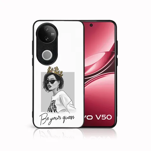 MY ART Ochranný kryt pre Vivo V50 5G QUEEN (139)