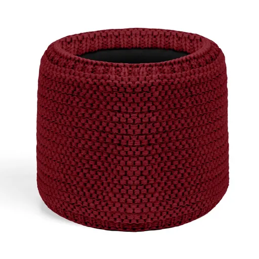 Bontis Dámsky pletený šál tunel - Vínová | uni