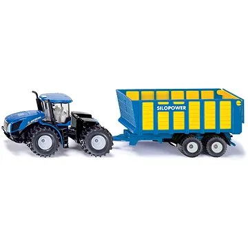 Siku Farmer - Traktor New Holland s prívesom Joskin (4006874019472)