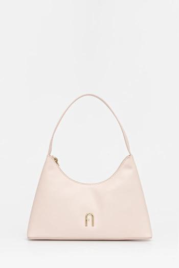Kožená kabelka Furla ružová farba, WB00782.AX0733.0496S1007
