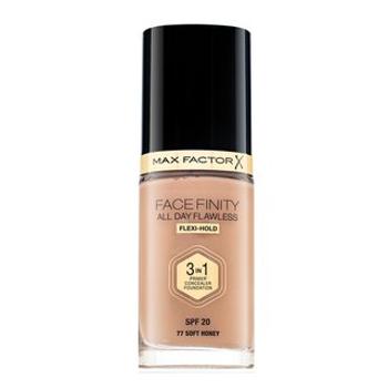 Max Factor Facefinity All Day Flawless Flexi-Hold 3in1 Primer Concealer Foundation SPF20 tekutý make-up 3v1 77 30 ml