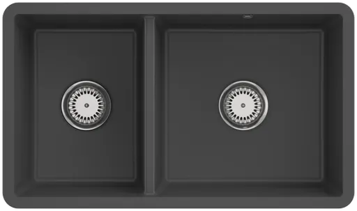 VILLEROY & BOCH VILLEROY & BOCH - Keramický drez Villeroy &amp; Boch podstavný Subway 80 U, 338801i4, Graphit 338801i4