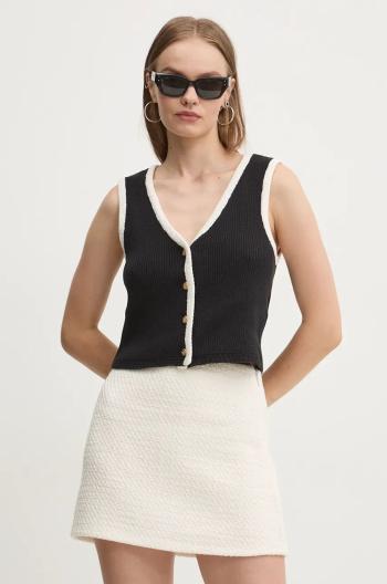 Vesta Abercrombie & Fitch čierna farba, KI150-4193