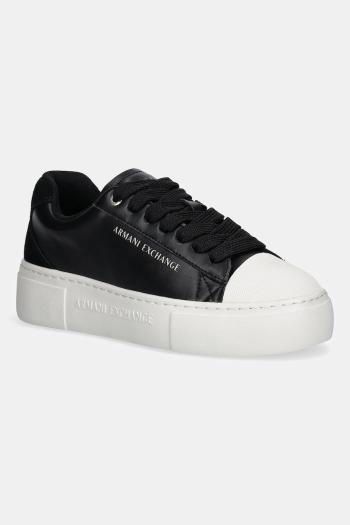 Tenisky Armani Exchange čierna farba, XW002154 AF19536 UC001