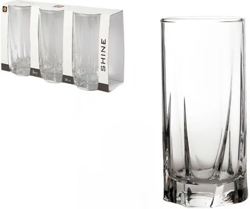 MAKRO - Sada pohárov 3ks 360ml Shine