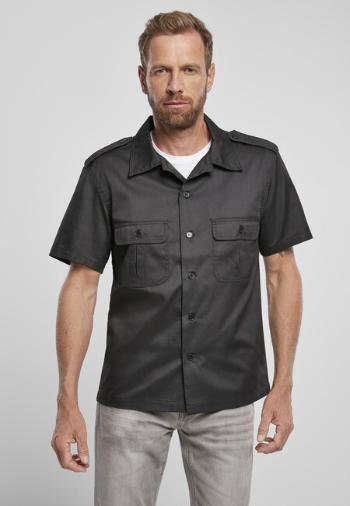 Brandit Short Sleeves US Shirt black - S