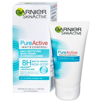 Garnier Zmatňujúci hydratačný krém pre zmiešanú až mastnú pleť Skin Active Pure Active (Mattifying Moisturiser) 50 ml