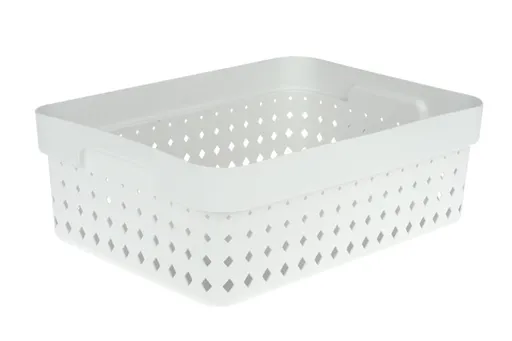 PLAST TEAM - Košík úložný 11l biely Seoul