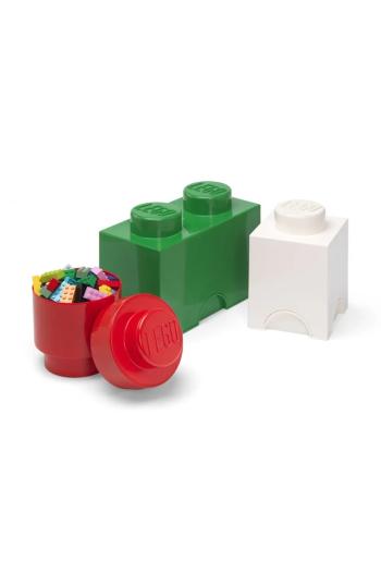 Sada skladovacích nádob s vekom Lego 3-pak viac farieb