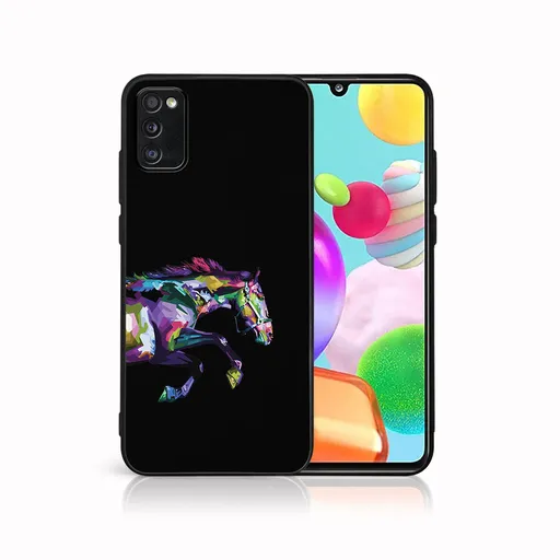 MY ART Ochranný obal pre Samsung Galaxy A41 HORSE (249)