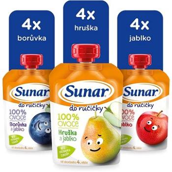 Sunar Do ručičky ovocná kapsička mix príchutí II 12× 100 g (8592084417192)