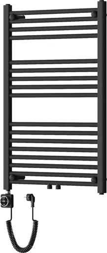 MEXEN/S - Mars radiátor + vykurovacia tyč 900 x 600 mm, 400 W, čierna W110-0900-600-6400-70