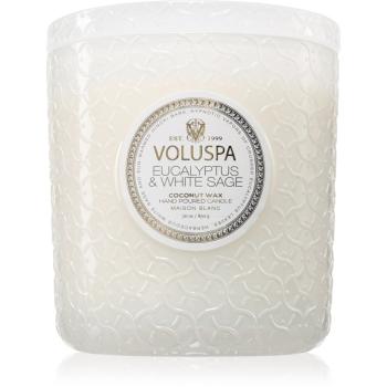 VOLUSPA Maison Blanc Eucalyptus & White Sage vonná sviečka 850 g