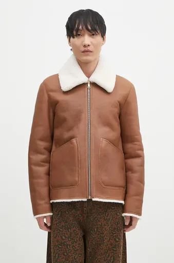 Obojstranná kožená bunda Paul Smith