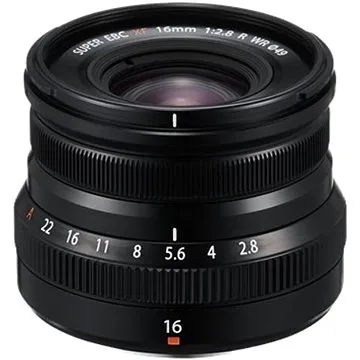 Fujifilm Fujinon XF 16 mm f/2,8 R WR čierny (16611667) + ZDARMA Čistiaci roztok K