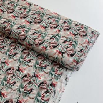 Viskóza RAYON POPLIN Diverse graphics design E digital print