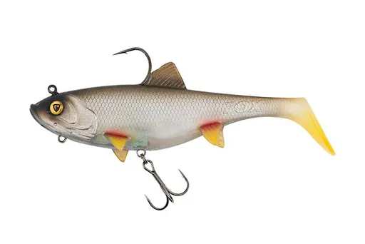 Fox rage gumová nástraha replicant wobble silver ghost  - 23 cm 130 g