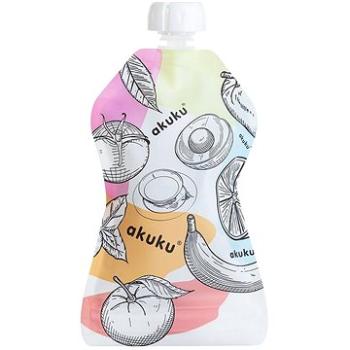 AKUKU vrecká na skladovanie pokrmov opakovane použiteľné 150 ml, 5 ks (5907644000562)