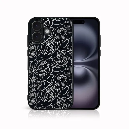 MY ART Ochranný kryt pre Apple iPhone 16 ROSES (172)