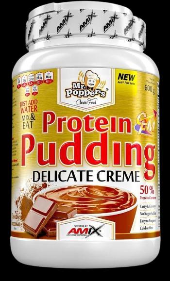 AMIX Mr. Popper's Protein Pudding Creme, Dvojitá čokoláda 600 g