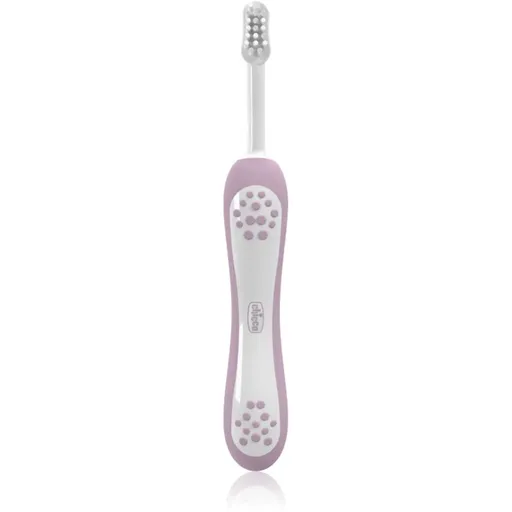 Chicco Toothbrush 6-36m zubná kefka Lilac 1 ks