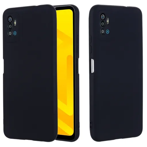 RUBBER Ochranný kryt pre ZTE Blade A51 2020 čierna