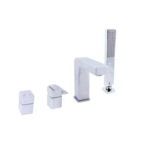 Vaňová batéria RAV Slezák LOIRA so sprchovacím setom chróm LR565.5P