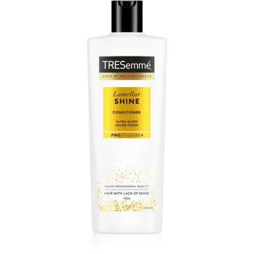 TRESemmé Lamellar Shine rozjasňujúci kondicionér pre lesk a ľahké rozčesávanie vlasov 400 ml
