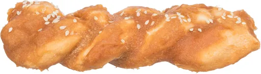 Denta Fun Chicken Bread žuvacia pletienka z byvolej kože s mäsom 15cm 75 g