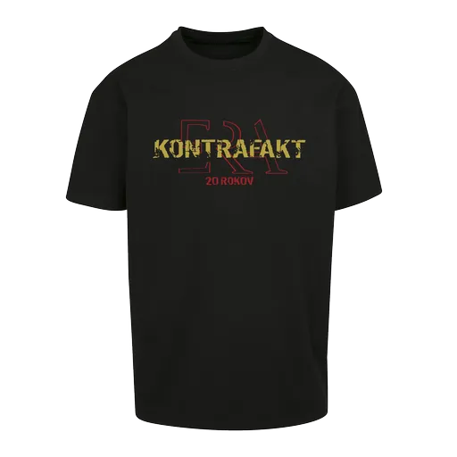 Kontrafakt tričko E.R.A. 20th Anniversary Čierna XXL