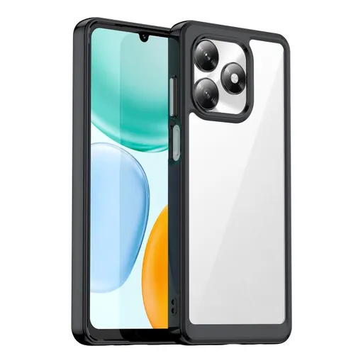 CRYSTAL Ochranný kryt pre Honor X5c Plus čierny