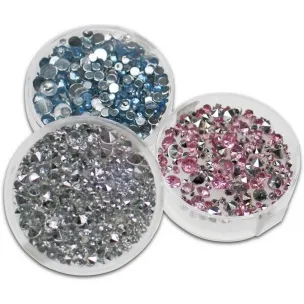 MEYCO - Akrylové kamienky so zrezaným špicom holgram 61841