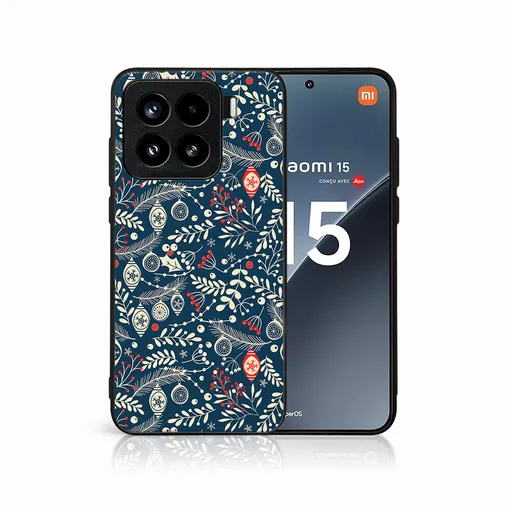 MY ART Kryt s vianočným dizajnom Xiaomi 15 MISTLETOE (070)