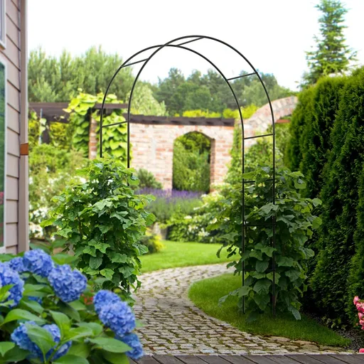 Outsunny Zahradní oblouk na popínavé rostliny