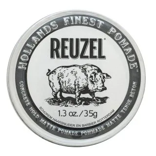 Reuzel Concrete Hold Matte Pomade pomáda na vlasy pre silnú fixáciu 35 g