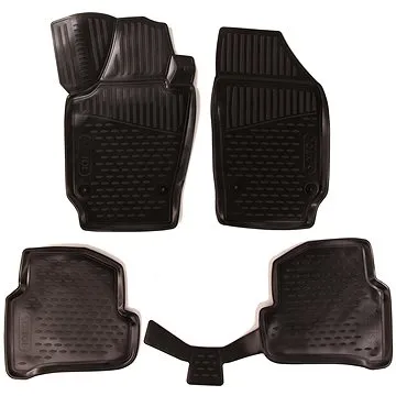 SIXTOL 3D Gumové koberce ŠKODA Fabia, 2019 -