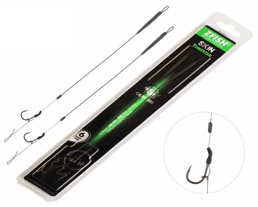 Zfish náväzec skin tungsten rig 20 cm - veľkosť háčika 8