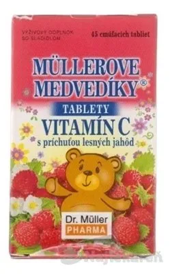 Müllerovi medvídci s vit.C a přích.jahody tbl.45