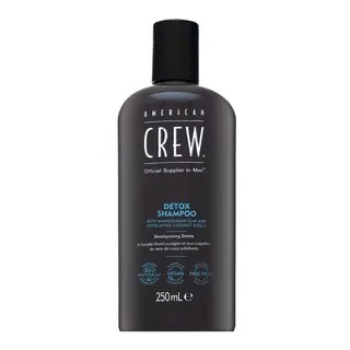American Crew Detox Shampoo čistiaci šampón s peelingovým účinkom 250 ml