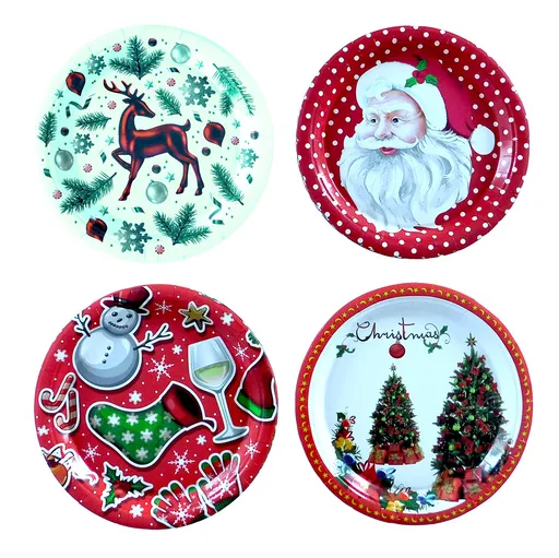 MAKRO - Tanier papierový vianočný